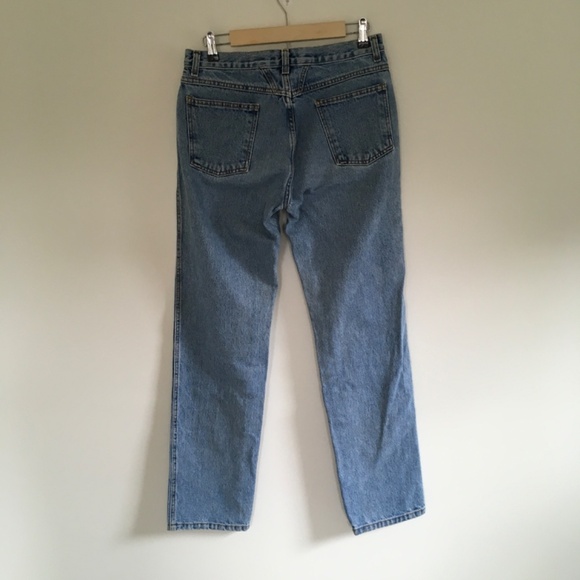 VTG Marithe Francois Girbaud Womens Blue Denim Jeans Sz 29x30 Y2K Mom - Picture 7 of 15